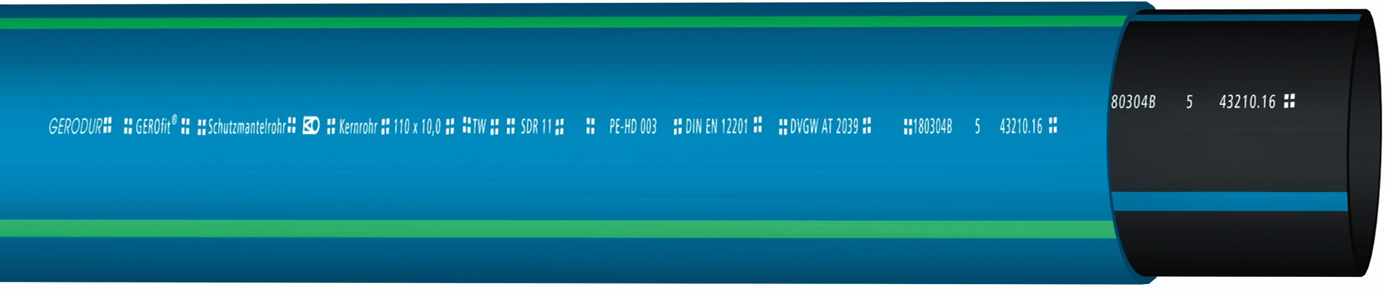 Schutzmantelrohre aus PE100-RC